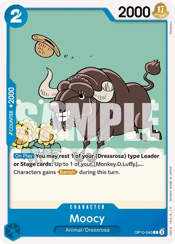 Moocy — carte One Piece TCG OP10-043 (Royal Blood)