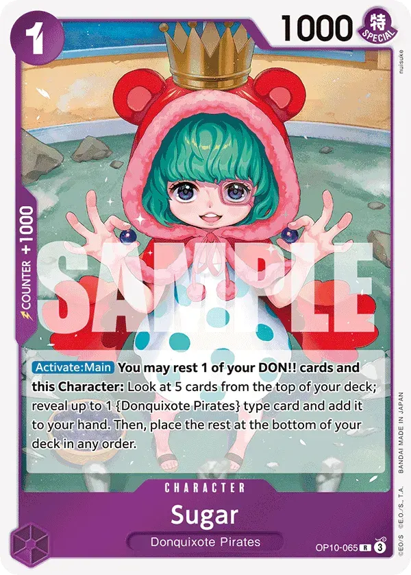 Sugar — carte One Piece TCG OP10-065 (Royal Blood)