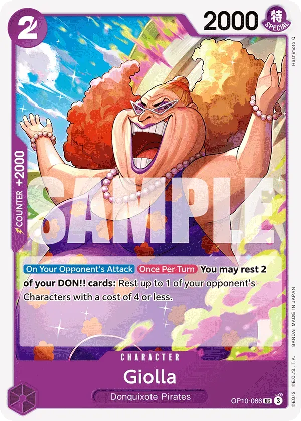 Giolla — carte One Piece TCG OP10-066 (Royal Blood)