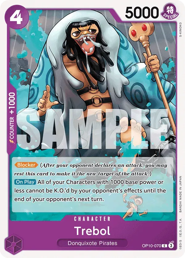 Trebol — carte One Piece TCG OP10-070 (Royal Blood)