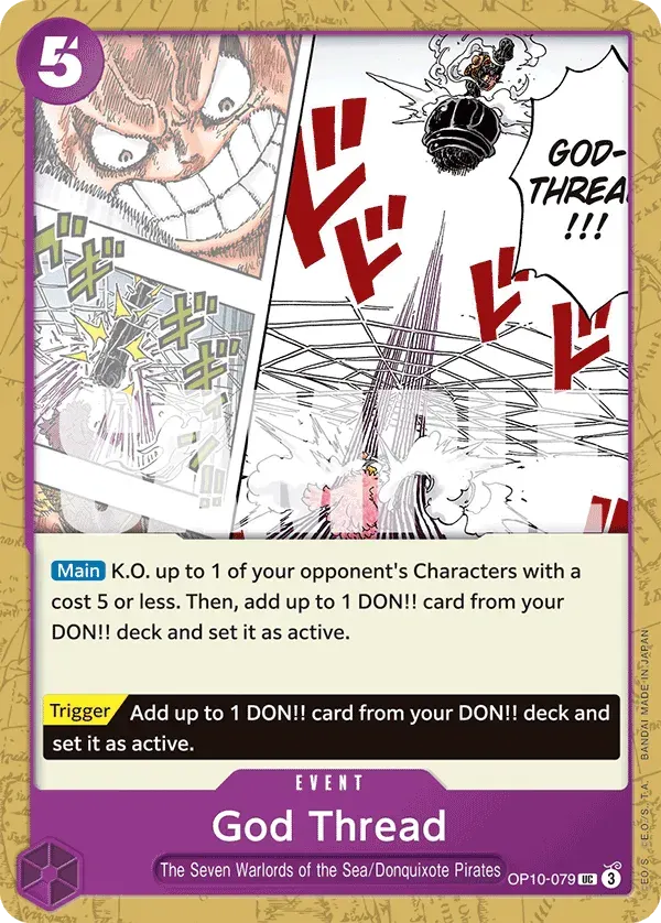 God Thread — carte One Piece TCG OP10-079 (Royal Blood)