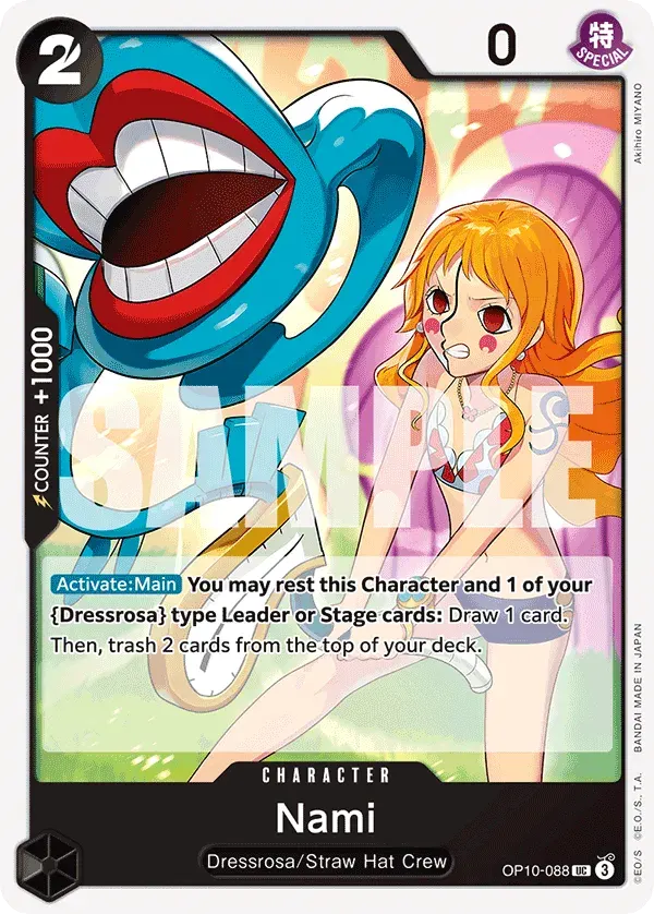 Nami — carte One Piece TCG OP10-088 (Royal Blood)