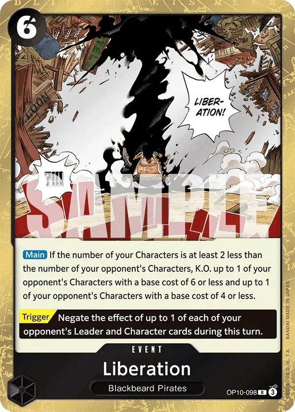Liberation — carte One Piece TCG OP10-098 (Royal Blood)