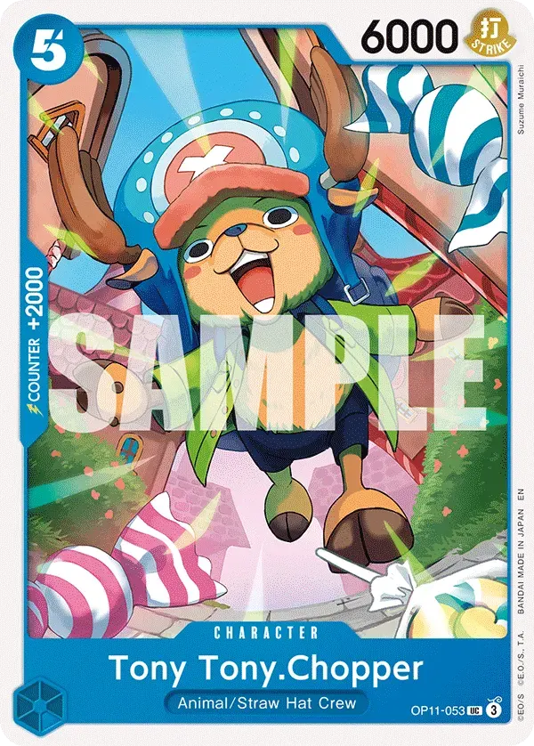 Tony Tony.Chopper — carte One Piece TCG OP11-053 (A Fist of Divine Speed)