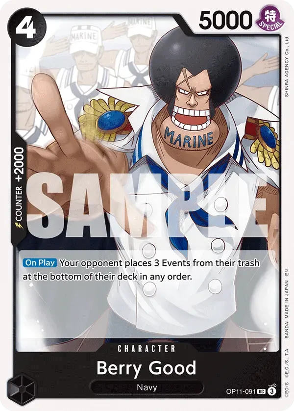 Berry Good — carte One Piece TCG OP11-091 (A Fist of Divine Speed)