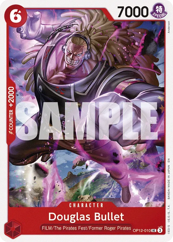 Douglas Bullet — carte One Piece TCG OP12-010 (Legacy of the Master)