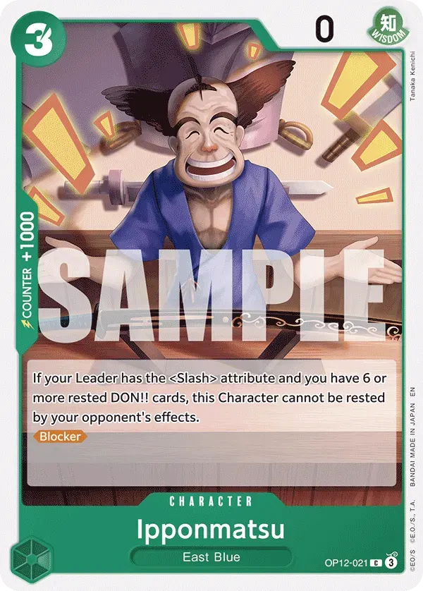 Ipponmatsu — carte One Piece TCG OP12-021 (Legacy of the Master)