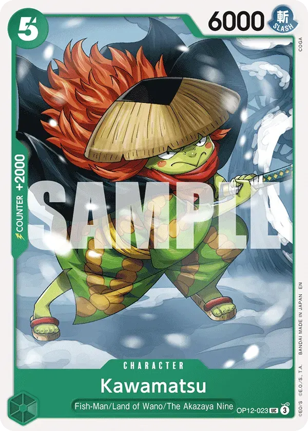 Kawamatsu — carte One Piece TCG OP12-023 (Legacy of the Master)