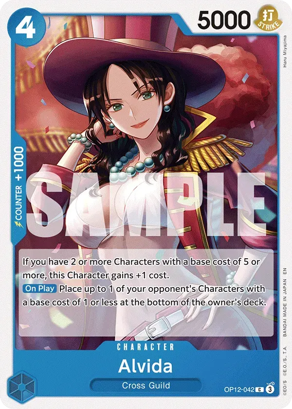 Alvida — carte One Piece TCG OP12-042 (Legacy of the Master)