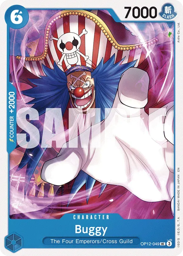 Buggy — carte One Piece TCG OP12-049 (Legacy of the Master)