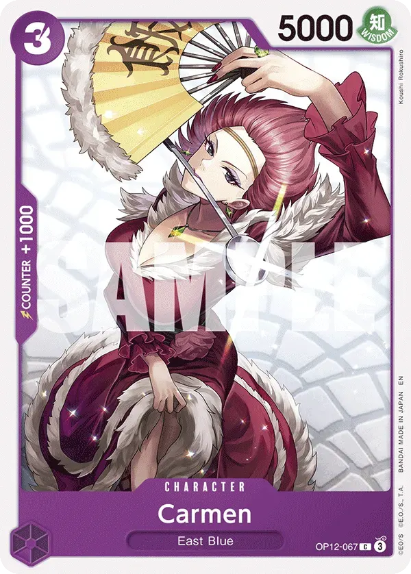 Carmen — carte One Piece TCG OP12-067 (Legacy of the Master)