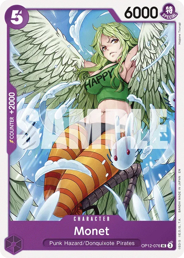 Monet — carte One Piece TCG OP12-076 (Legacy of the Master)