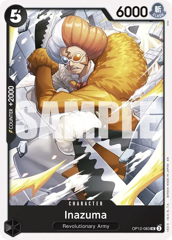 Inazuma — carte One Piece TCG OP12-083 (Legacy of the Master)