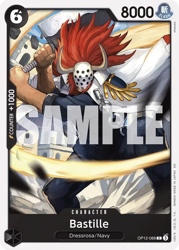 Bastille — carte One Piece TCG OP12-088 (Legacy of the Master)