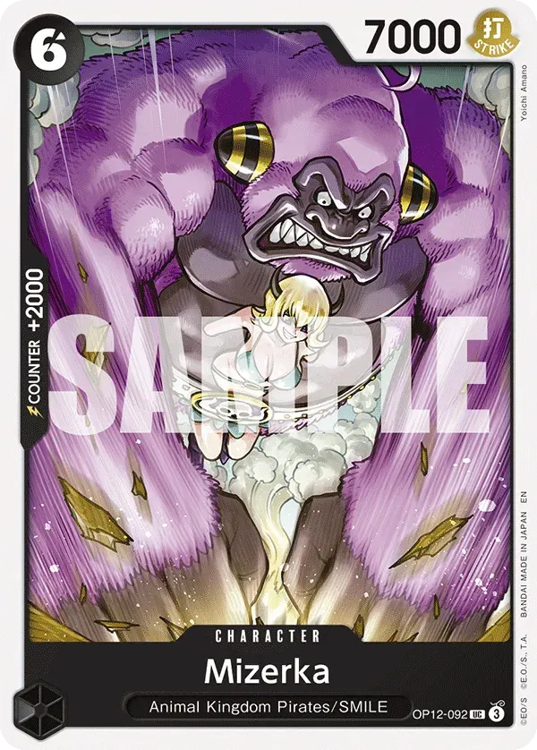 Mizerka — carte One Piece TCG OP12-092 (Legacy of the Master)