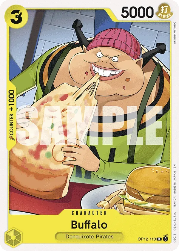Buffalo — carte One Piece TCG OP12-110 (Legacy of the Master)