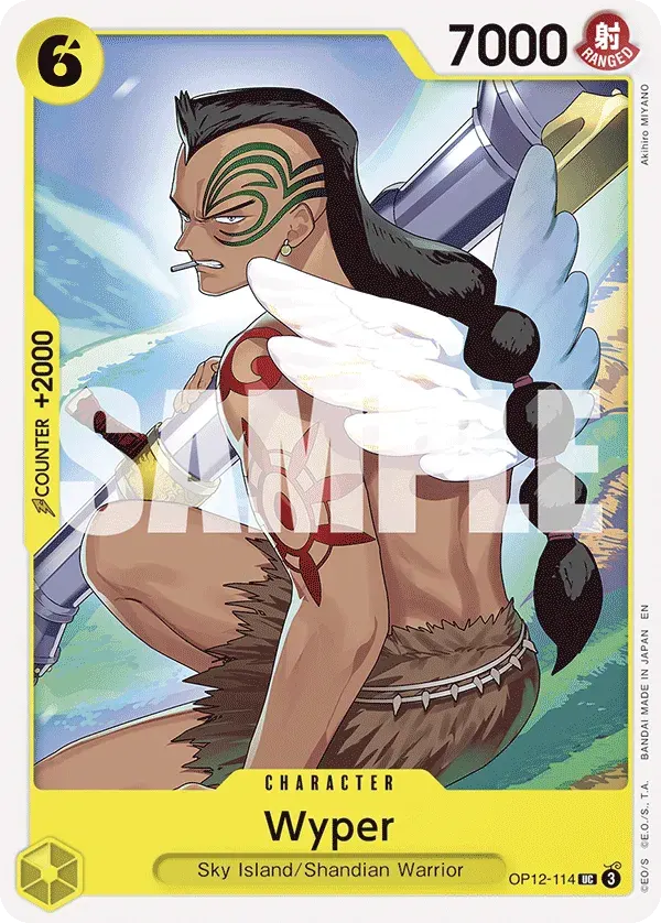 Wyper — carte One Piece TCG OP12-114 (Legacy of the Master)