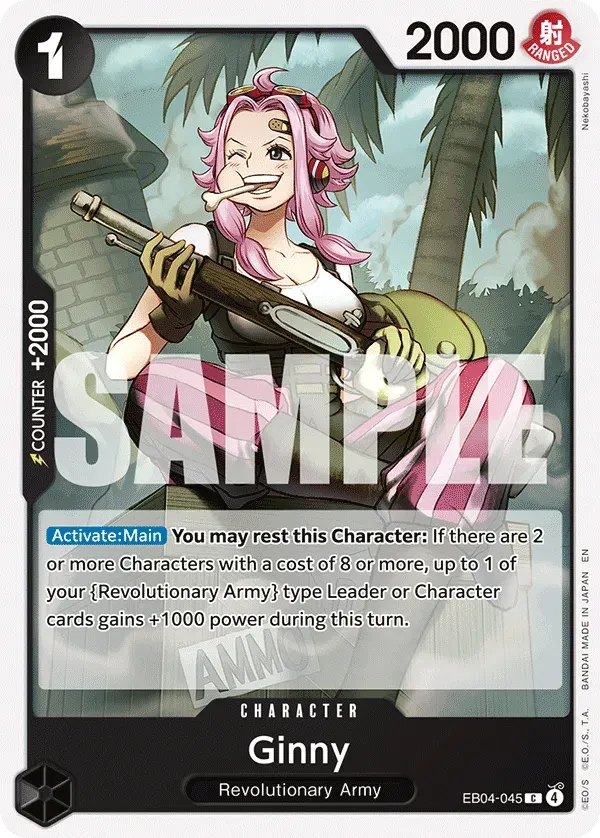 Ginny — carte One Piece TCG EB04-045 (Adventure on Kami’s Island)