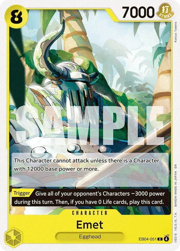 Emet — carte One Piece TCG EB04-051 (Adventure on Kami’s Island)