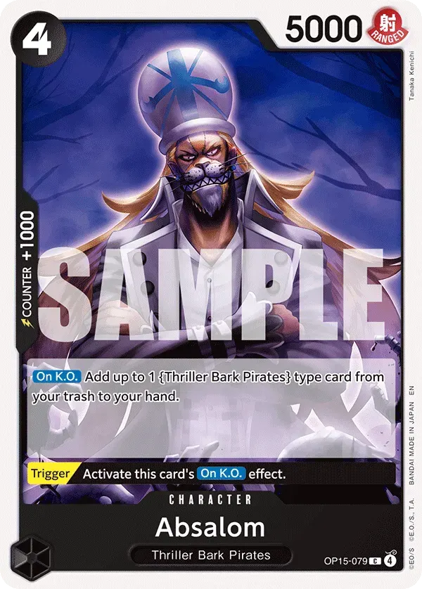 Absalom — carte One Piece TCG OP15-079 (Adventure on Kami’s Island)