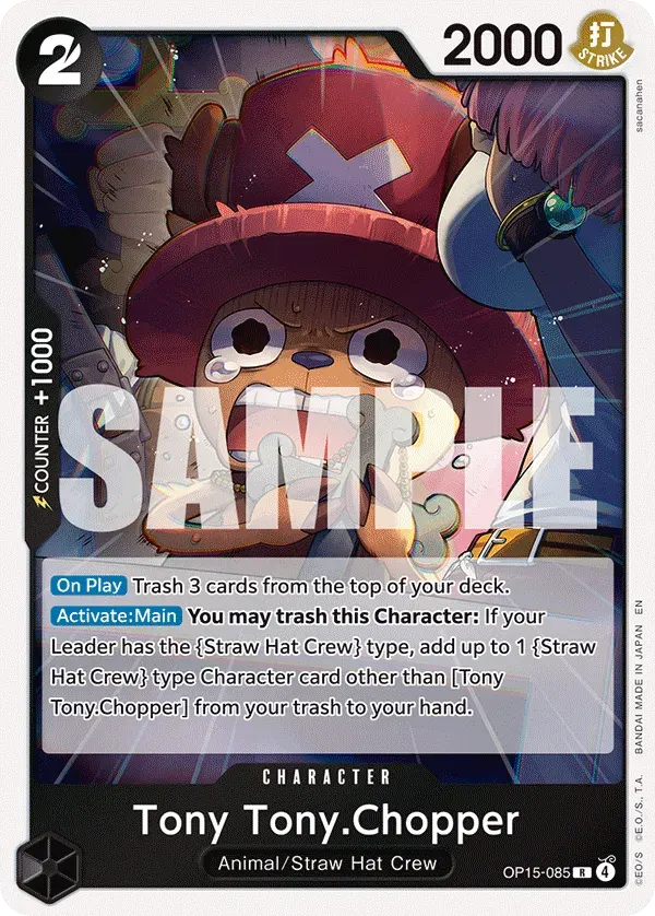 Tony Tony.Chopper — carte One Piece TCG OP15-085 (Adventure on Kami’s Island)