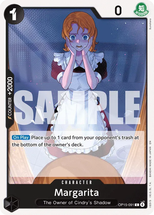 Margarita — carte One Piece TCG OP15-091 (Adventure on Kami’s Island)