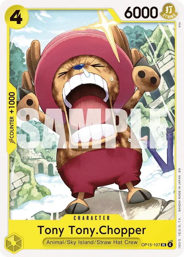 Tony Tony.Chopper — carte One Piece TCG OP15-107 (Adventure on Kami’s Island)
