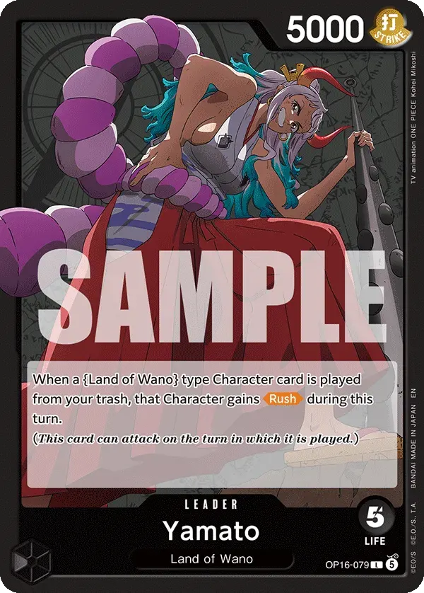 Yamato — carte One Piece TCG OP16-079 (The Time of Battle)