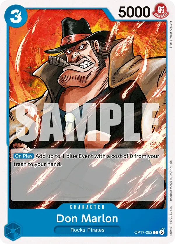 Don Marlon — carte One Piece TCG OP17-052 (The World's Strongest Warriors)