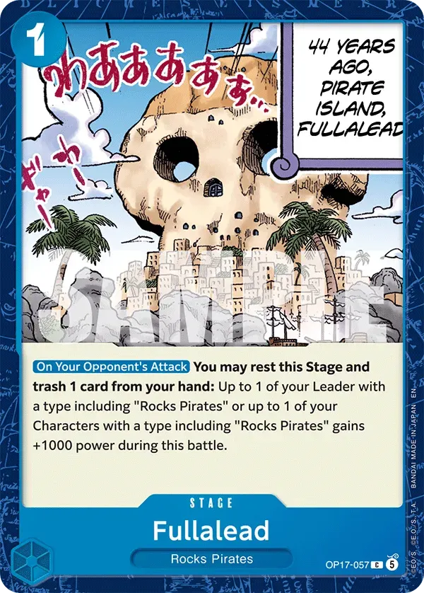 Fullalead — carte One Piece TCG OP17-057 (The World's Strongest Warriors)