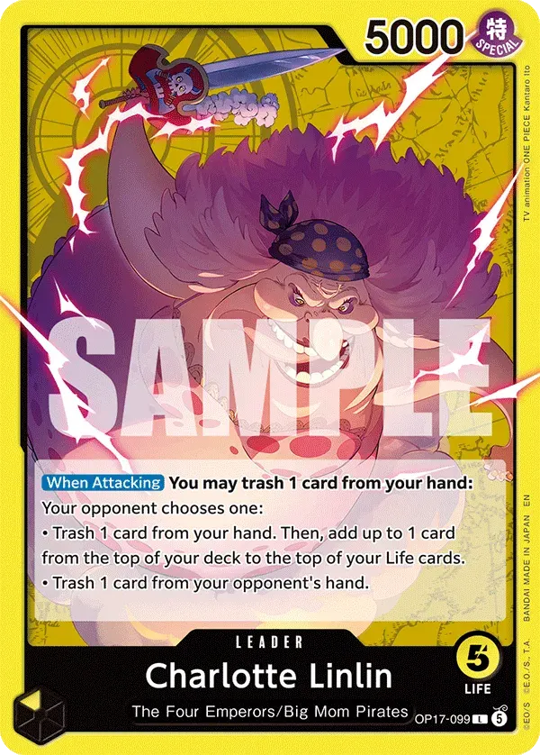 Charlotte Linlin — carte One Piece TCG OP17-099 (The World's Strongest Warriors)