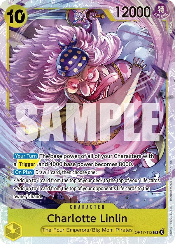 Charlotte Linlin — carte One Piece TCG OP17-112 (The World's Strongest Warriors)