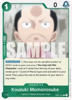 Kouzuki Momonosuke (OP01-041)