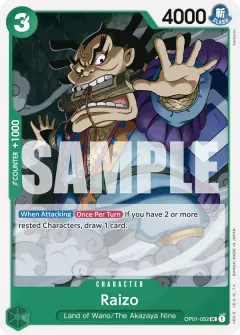 Raizo (OP01-052)