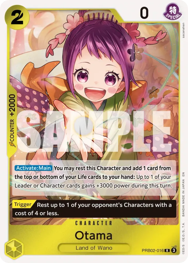 Otama — carte One Piece TCG PRB02-016 (The Best - Vol. 2)