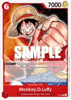 Monkey.D.Luffy (P-001)
