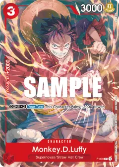 Monkey.D.Luffy (P-006)