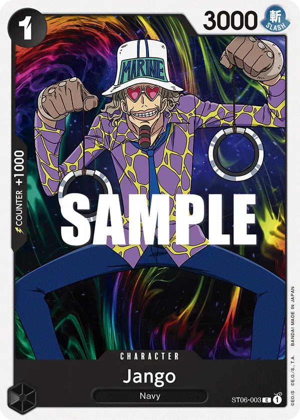 Jango — carte One Piece TCG ST06-003 (Absolute Justice)