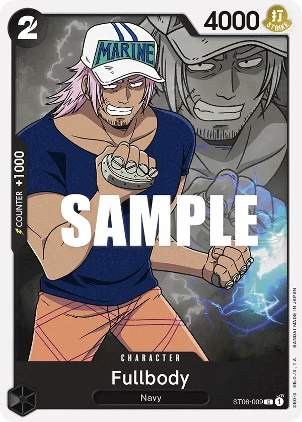 Fullbody — carte One Piece TCG ST06-009 (Absolute Justice)