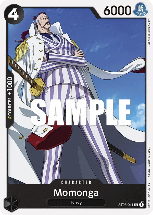 Momonga — carte One Piece TCG ST06-011 (Absolute Justice)