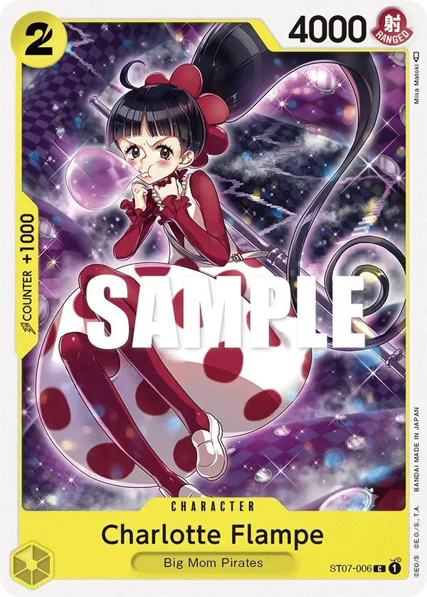 Charlotte Flampe — carte One Piece TCG ST07-006 (Big Mom Pirates)