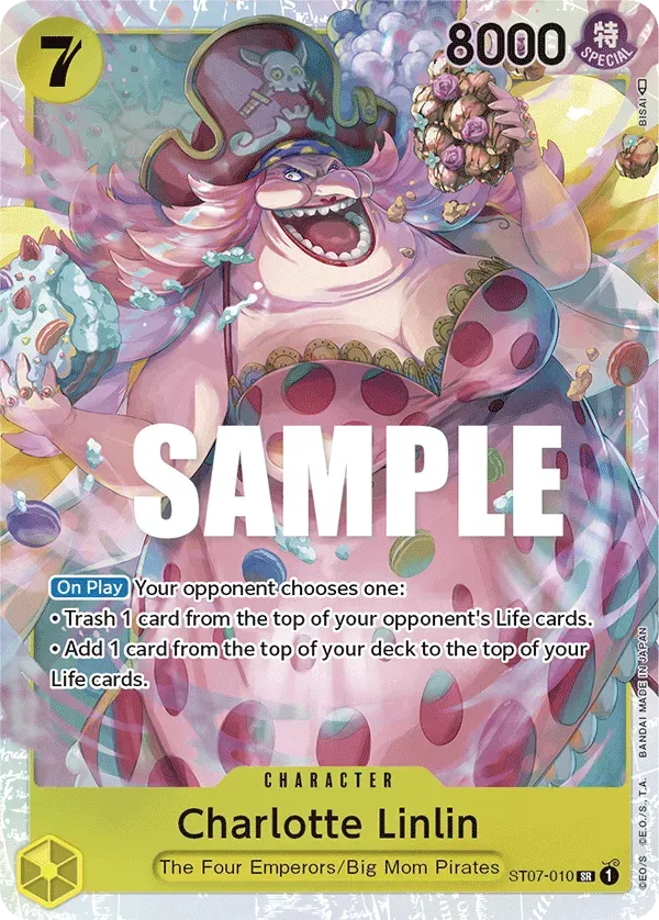 Charlotte Linlin — carte One Piece TCG ST07-010 (Big Mom Pirates)