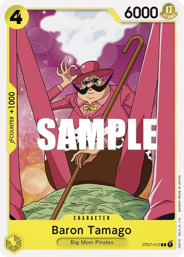 Baron Tamago — carte One Piece TCG ST07-012 (Big Mom Pirates)