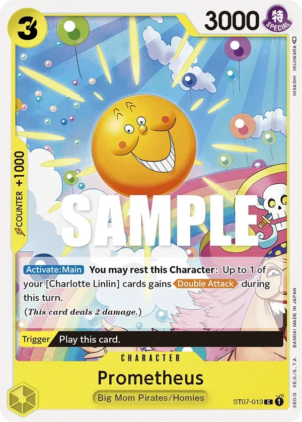 Prometheus — carte One Piece TCG ST07-013 (Big Mom Pirates)