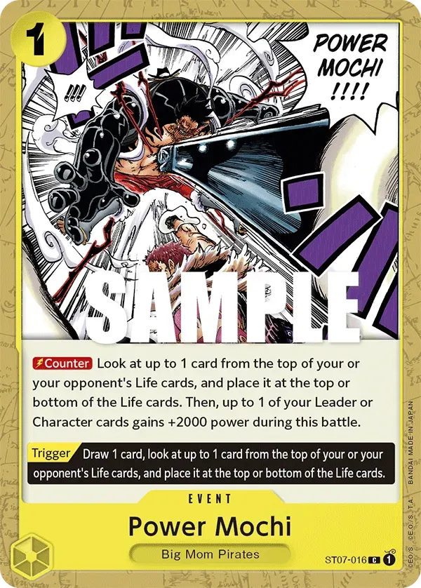 Power Mochi — carte One Piece TCG ST07-016 (Big Mom Pirates)