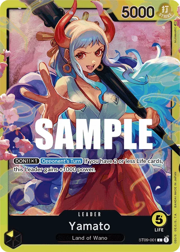 Yamato — carte One Piece TCG ST09-001 (Yamato)