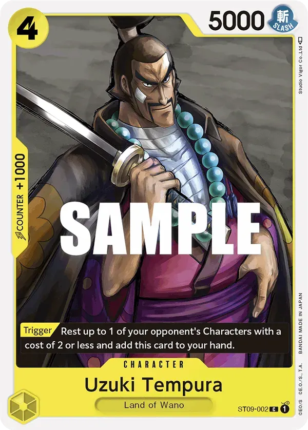 Uzuki Tempura — carte One Piece TCG ST09-002 (Yamato)