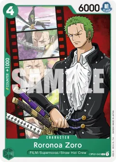 Roronoa Zoro (OP02-043)