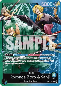 Roronoa Zoro & Sanji (ST12-001)