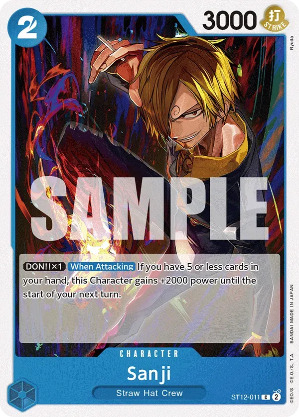 Sanji — carte One Piece TCG ST12-011 (Zoro and Sanji)